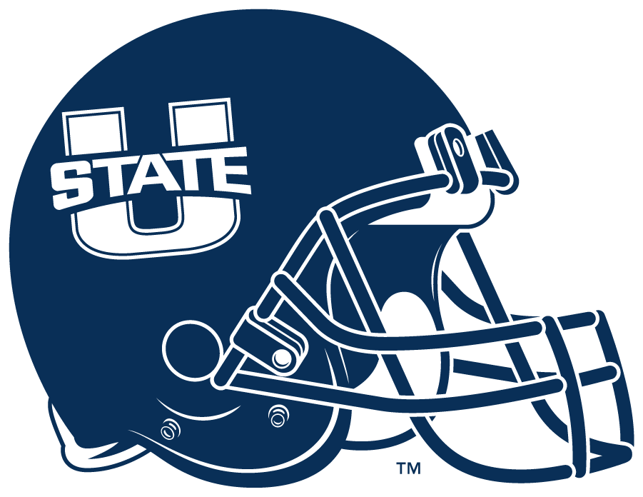 Utah State Aggies 2012-2013 Helmet Logo diy DTF decal sticker